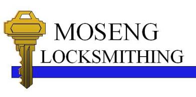 Moseng Locksmithing Logo